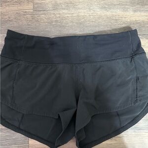 lululemon athletica Black Athletic Shorts